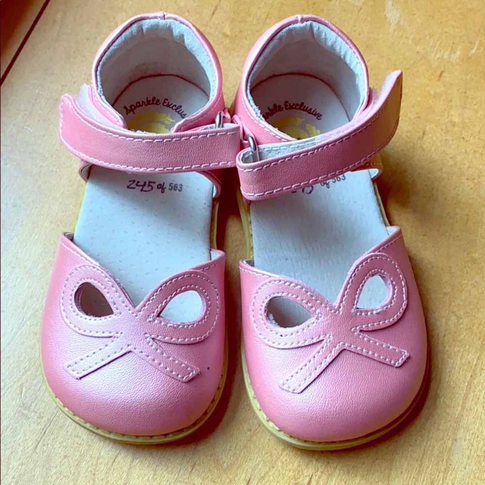 Like NEW! Pink Sparkle Mary Janes (toddler)